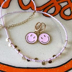 choker + earring set